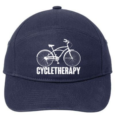 Cycletherapy Bicycle Fan 7-Panel Snapback Hat