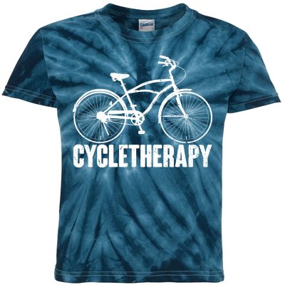 Cycletherapy Bicycle Fan Kids Tie-Dye T-Shirt