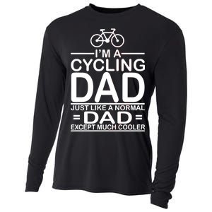 Cycling Dad , Like Normal Dad Except Much Cooler Cooling Performance Long Sleeve Crew