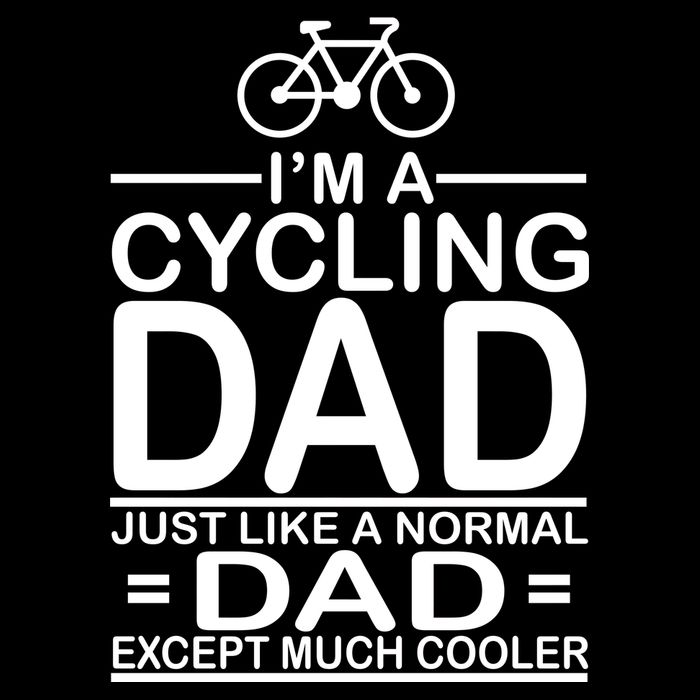 Cycling Dad , Like Normal Dad Except Much Cooler Women's V-Neck T-Shirt