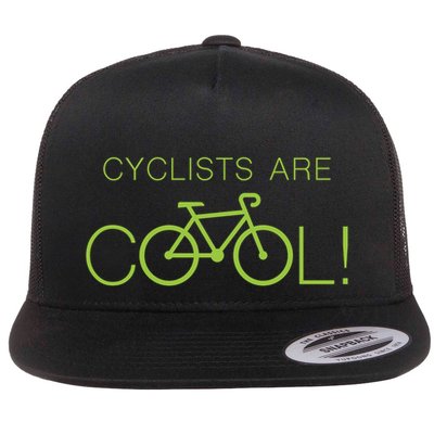 Cyclists Are COOL! Flatbill Hat