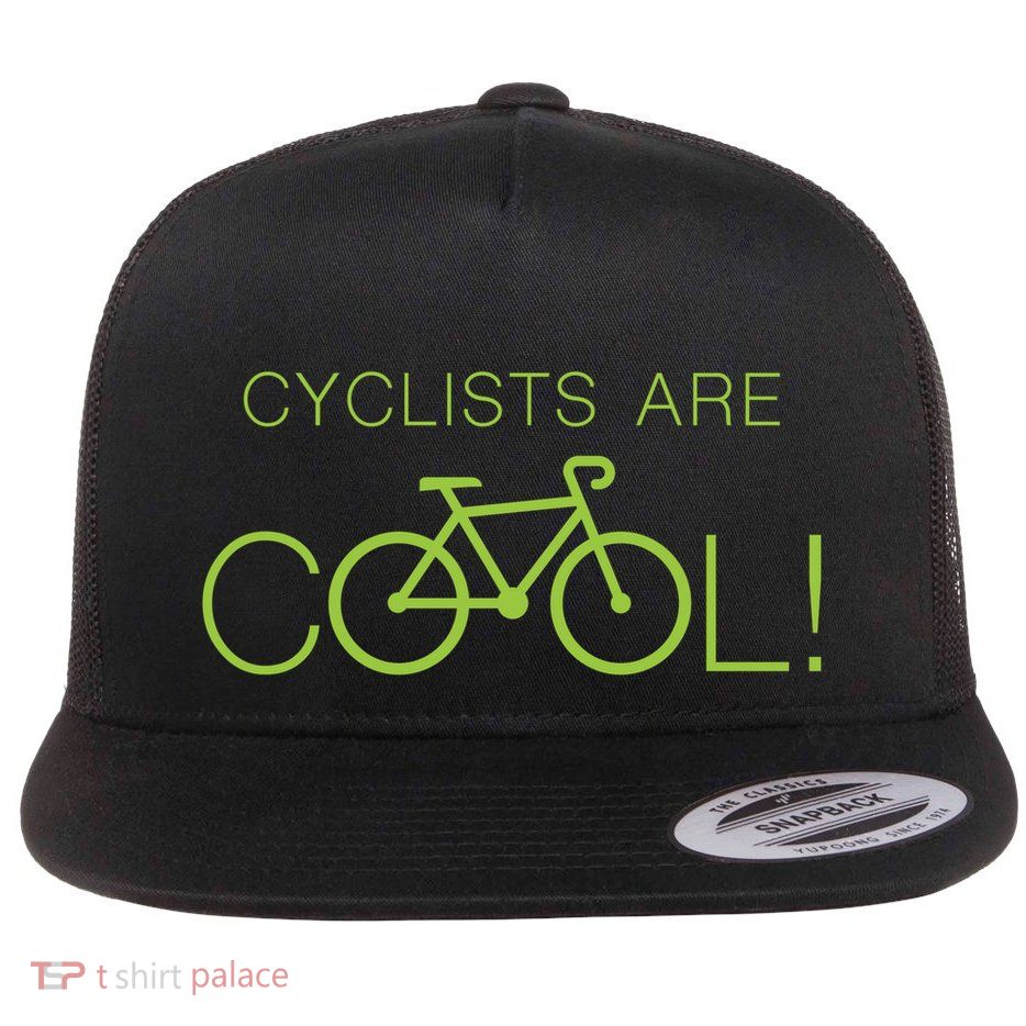 Cyclists Are COOL! Flatbill Hat