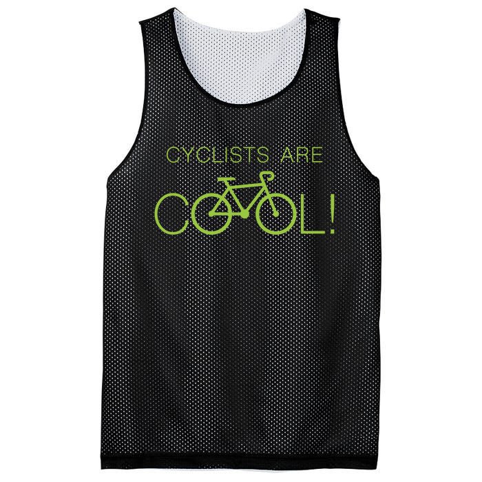 Cyclists Are COOL! Mesh Reversible Basketball Jersey Tank