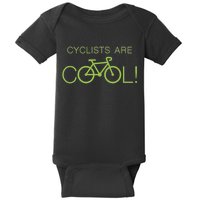 Cyclists Are COOL! Baby Bodysuit