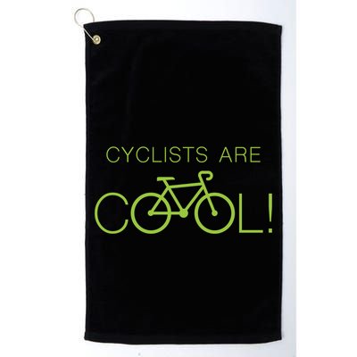 Cyclists Are COOL! Golf Towel