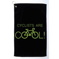 Cyclists Are COOL! Golf Towel