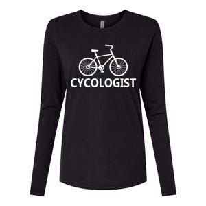 Cycologist Cycling Bicycle Womens Cotton Relaxed Long Sleeve T-Shirt