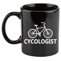 Cycologist Cycling Bicycle 11oz C Handle Ceramic Mug