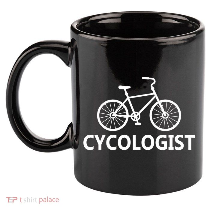 Cycologist Cycling Bicycle 11oz C Handle Ceramic Mug