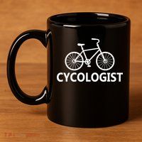 Cycologist Cycling Bicycle 11oz C Handle Ceramic Mug