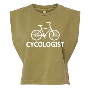 Cycologist Cycling Bicycle Garment-Dyed Women's Muscle Tee