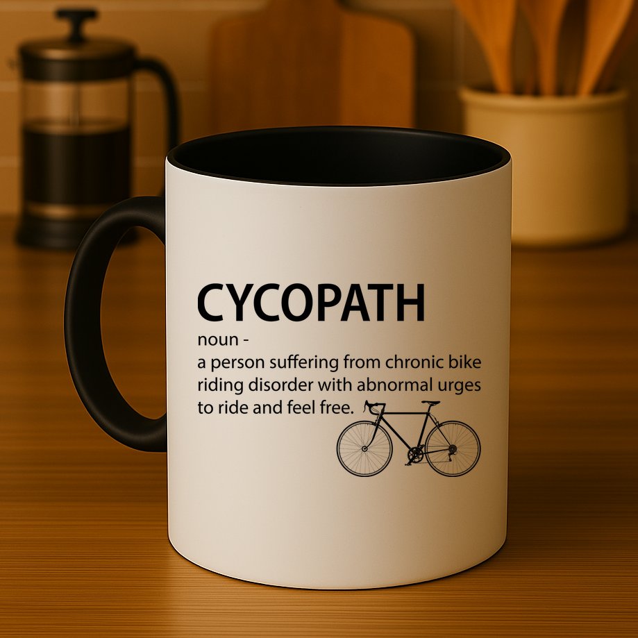 Cycopath Bike Rider Mug