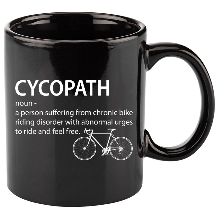 Cycopath Bike Rider 11oz C Handle Ceramic Mug