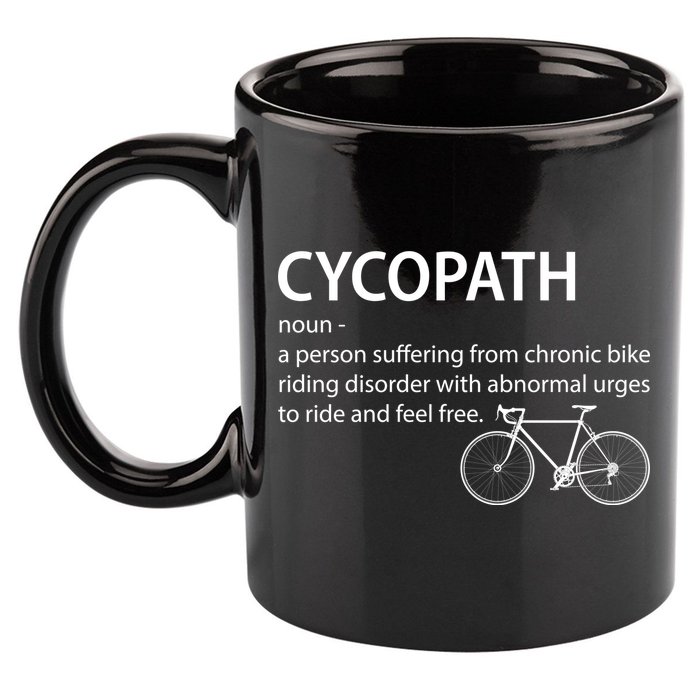 Cycopath Bike Rider 11oz C Handle Ceramic Mug