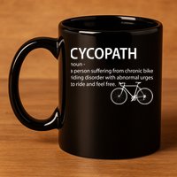 Cycopath Bike Rider 11oz C Handle Ceramic Mug
