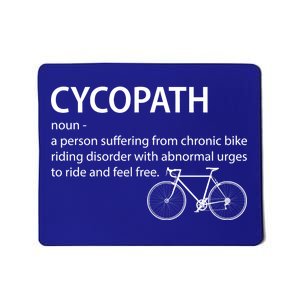 Cycopath Bike Rider Mousepad