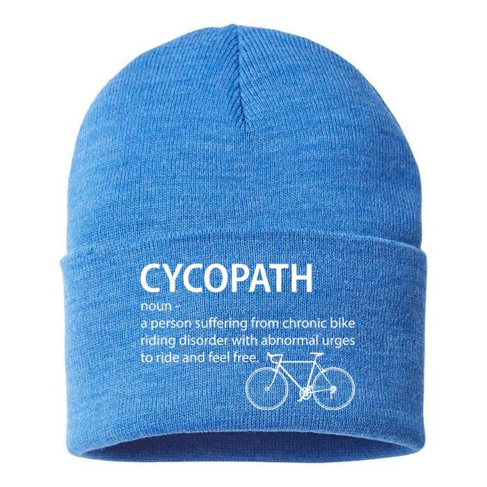 Cycopath Bike Rider Sustainable Knit Beanie