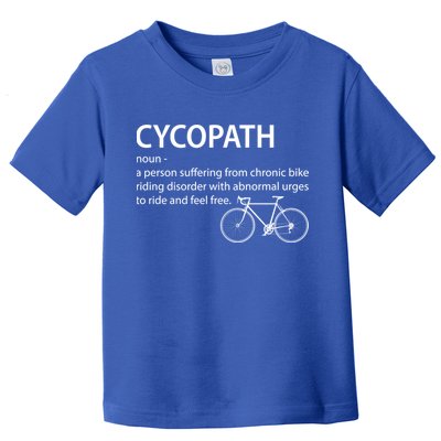 Cycopath Bike Rider Toddler T-Shirt