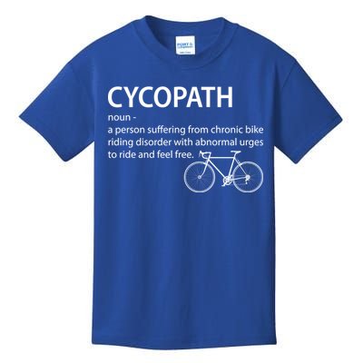 Cycopath Bike Rider Kids T-Shirt