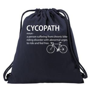 Cycopath Bike Rider Drawstring Bag