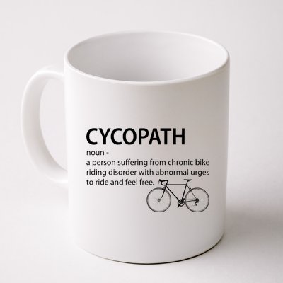 Cycopath Bike Rider Coffee Mug