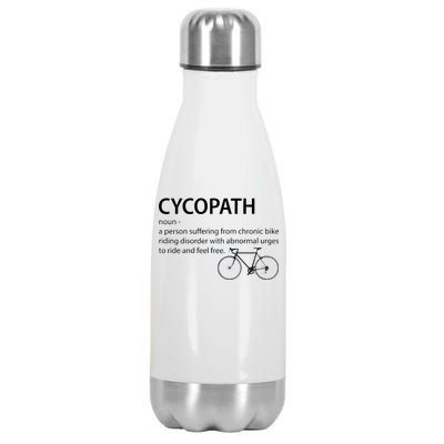 Cycopath Bike Rider Stainless Steel Insulated Water Bottle