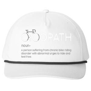 Cycopath Definition Biking Bike Cycling  Snapback Five-Panel Rope Hat