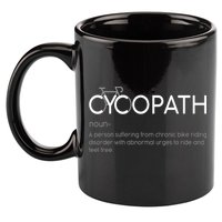 Cycopath Definition Biking Bike Cycling  11oz C Handle Ceramic Mug