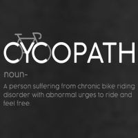 Cycopath Definition Biking Bike Cycling  11oz C Handle Ceramic Mug