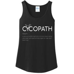 Cycopath Definition Biking Bike Cycling  Ladies Essential Tank