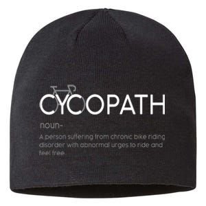 Cycopath Definition Biking Bike Cycling  Sustainable Beanie