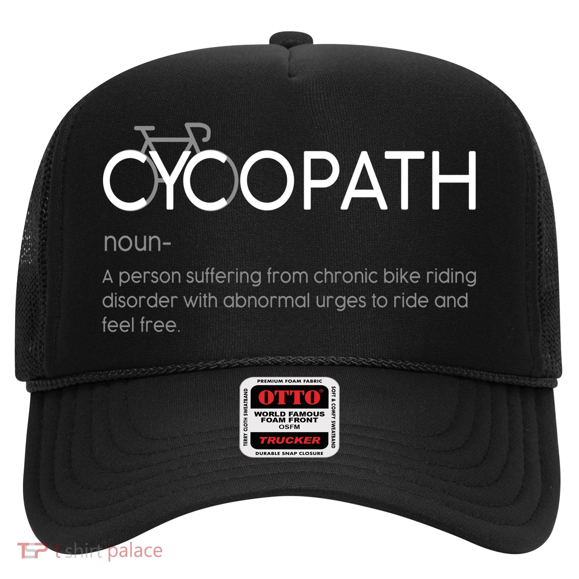 Cycopath Definition Biking Bike Cycling  Trucker Hat