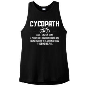 Cycopath Definition Biking Cycling Ladies PosiCharge Tri-Blend Wicking Tank