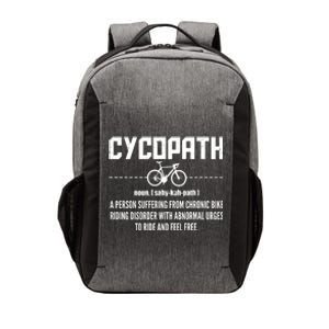 Cycopath Definition Biking Cycling Vector Backpack