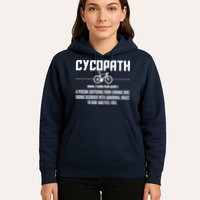 Cycopath Definition Biking Cycling Hoodie