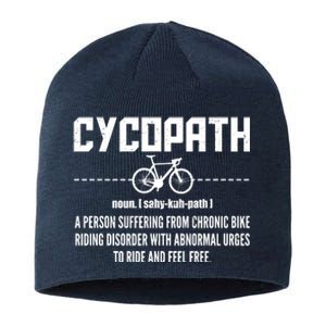 Cycopath Definition Biking Cycling Sustainable Beanie