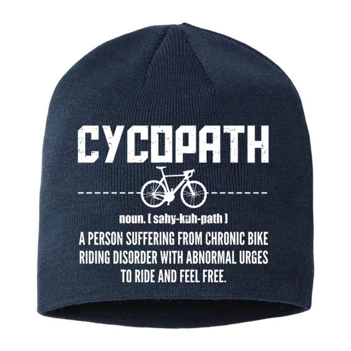 Cycopath Definition Biking Cycling Sustainable Beanie