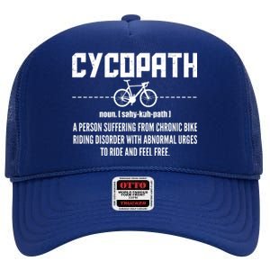 Cycopath Definition Biking Cycling High Crown Mesh Back Trucker Hat