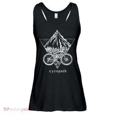 Cycopath Funny Cycling  Ladies Essential Flowy Tank