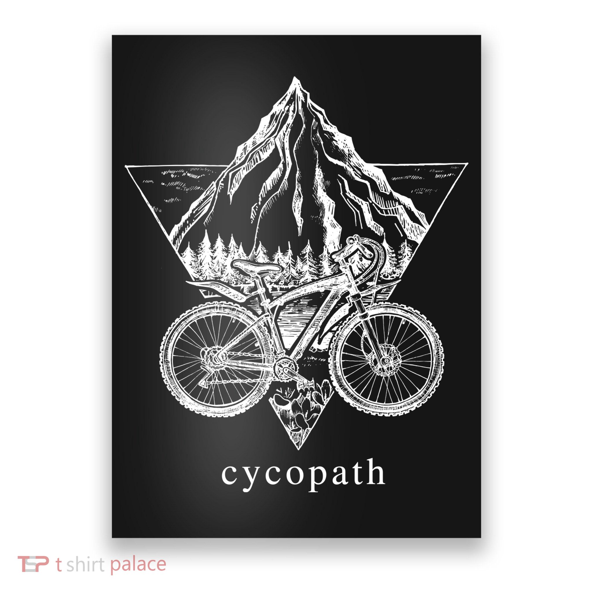 Cycopath Funny Cycling  Poster