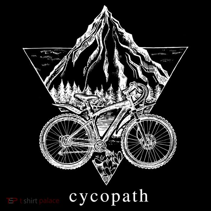 Cycopath Funny Cycling  Premium T-Shirt