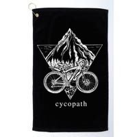 Cycopath Funny Cycling  Golf Towel