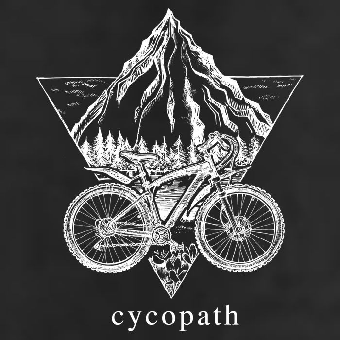 Cycopath Funny Cycling  Golf Towel