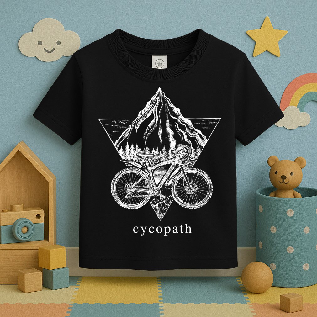 Cycopath Funny Cycling  Toddler T-Shirt