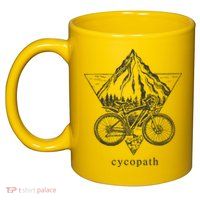 Cycopath Funny Cycling  11oz C Handle Ceramic Mug