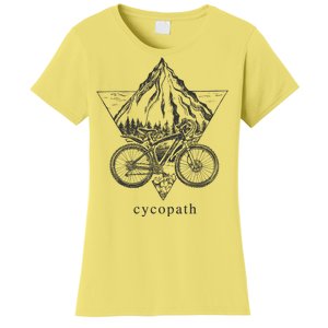 Cycopath Funny Cycling  Women's T-Shirt