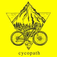 Cycopath Funny Cycling  Womens T-Shirt