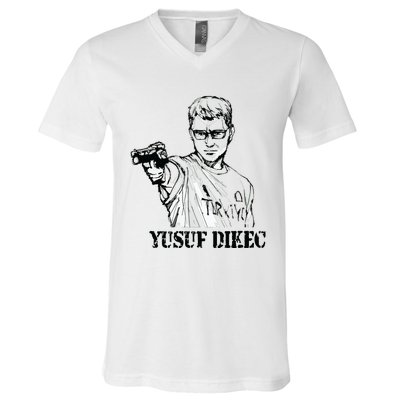 Cool Yusuf Dikec V-Neck T-Shirt