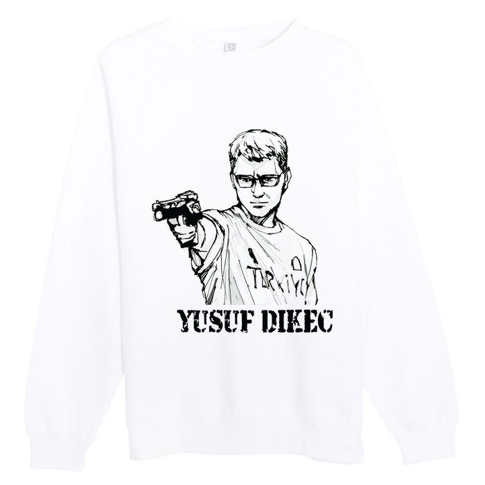 Cool Yusuf Dikec Premium Crewneck Sweatshirt