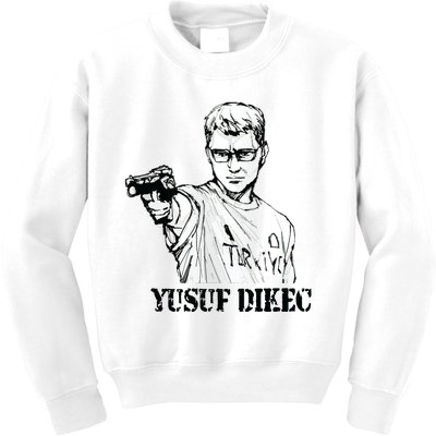 Cool Yusuf Dikec Kids Sweatshirt